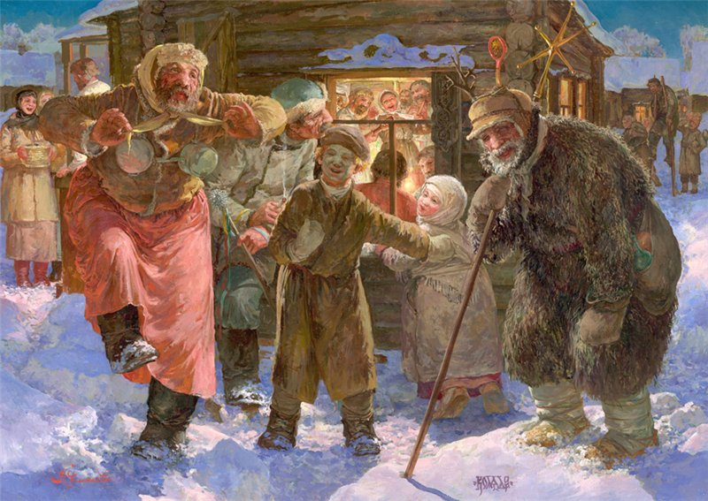 Святочные гадания Красноярск.